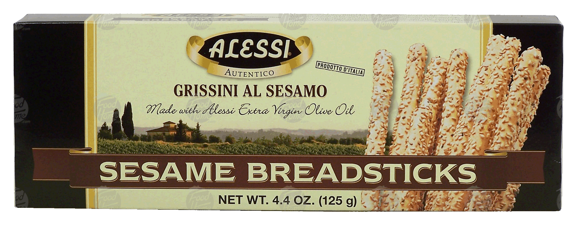 Alessi  grissini al sesamo, sesame breadsticks Full-Size Picture